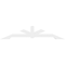 Ekena Millwork Vanguard Architectural Grade PVC Gable Bracket, 84"W x 17 1/2"H x 2"D x 4"F, 5/12 Pitch GBP084X18X0204VAN00 - alternate 4